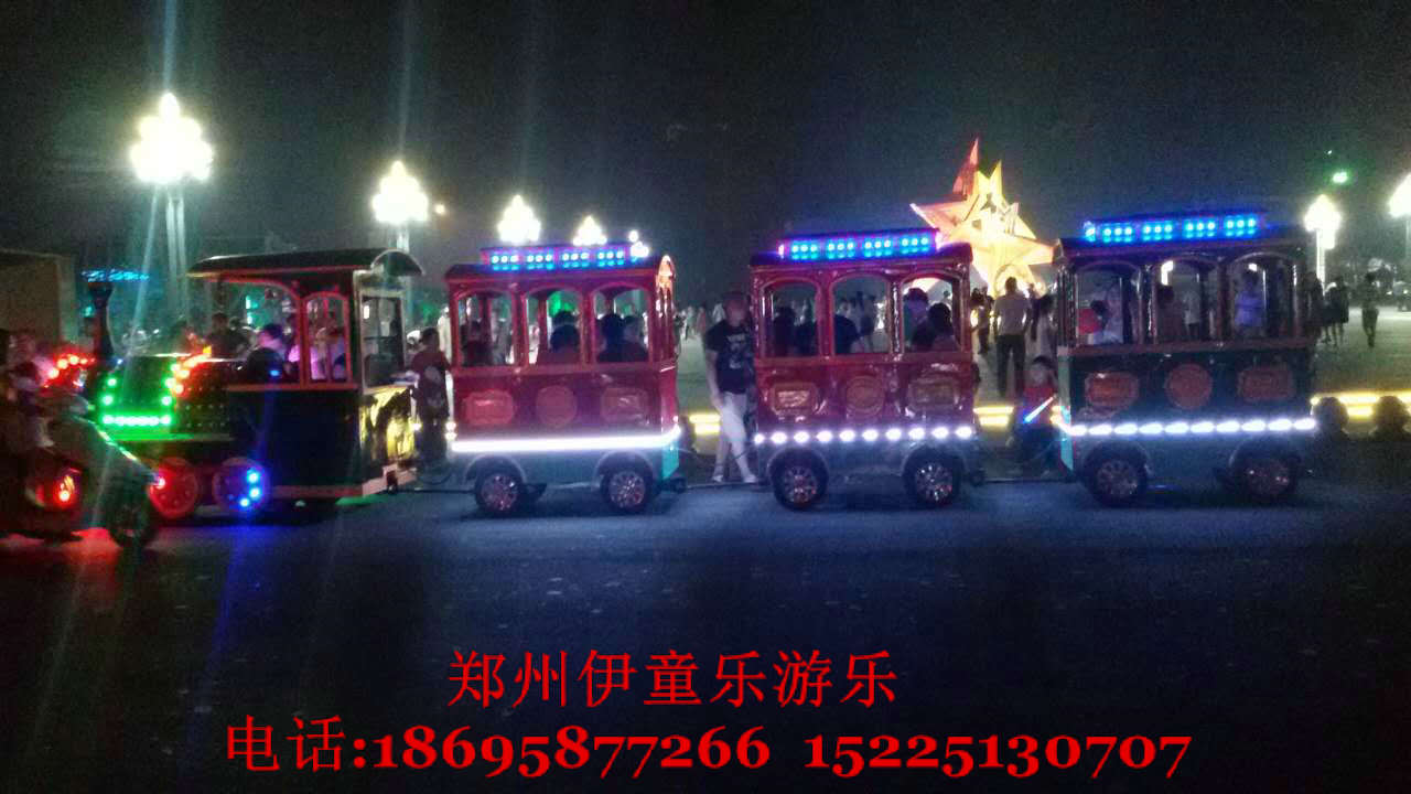 仿古无轨火车